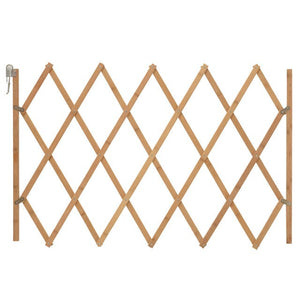 CellDeal Adjustable Dog Barrier LIN 60-108cm Natural White Barrier Stair & Door Protection Mesh Dog Gate Flexible XL Grid Fence - dog lovers