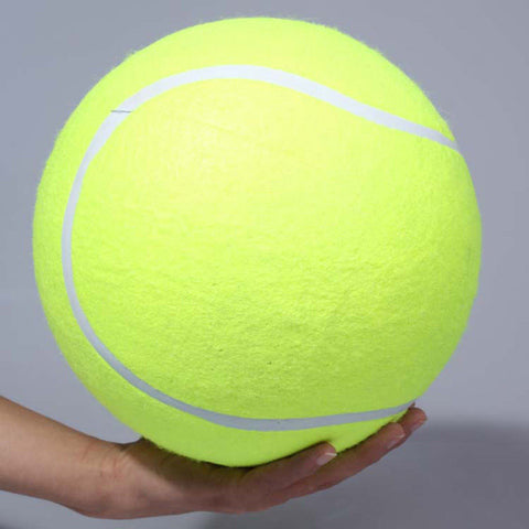 Giant Tennis Ball Dog Toy - dog lovers