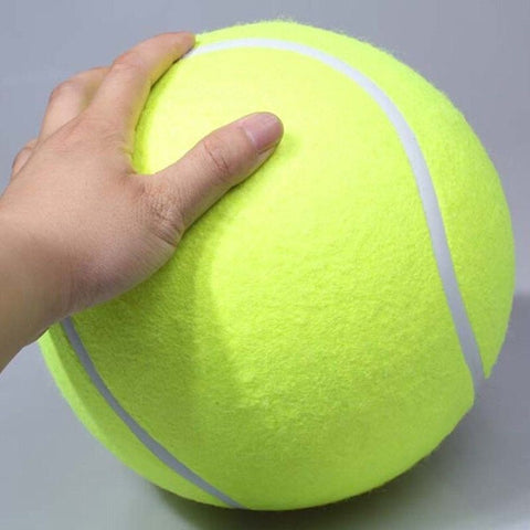 Giant Tennis Ball Dog Toy - dog lovers